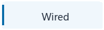 Wired